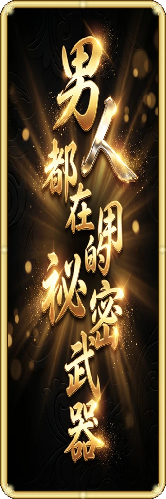 男人都在用的秘密武器